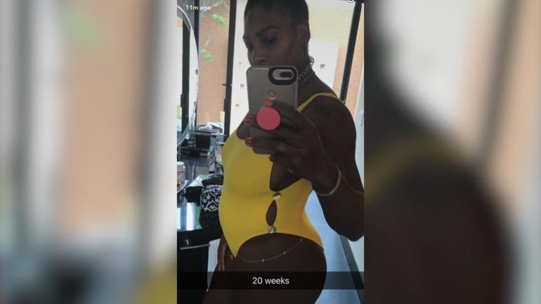 Serena Williams hints at pregnancy on Snapchat - CBSSports.com