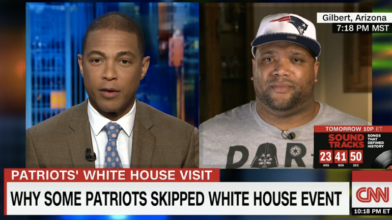 Patriots player: 'No interest' in meeting Donald Trump after 'disgusting' comments
