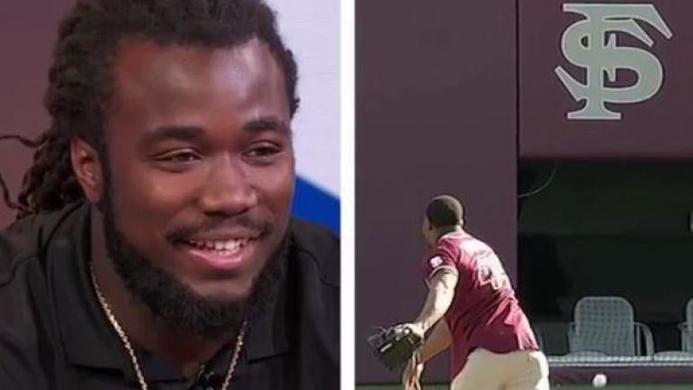 Dalvin Cook won't let former teammate DeMarcus Walker forget his awful first pitch