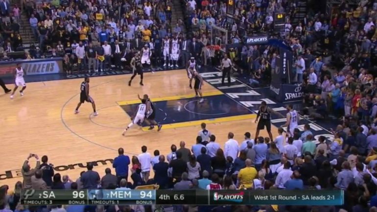 NBA Playoffs: The 10 amazing moments from the incredible Spurs-Grizzlies Game 4