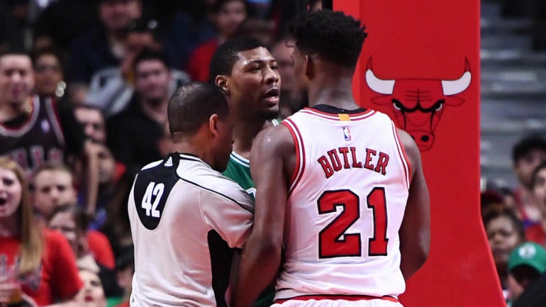 Marcus Smart responds to Jimmy Butler's 'toughness' comments: 'I laugh at that'