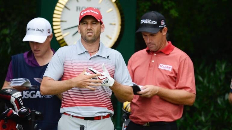 Sergio Garcia and Padraig Harrington make amends at Rory McIlroy's wedding