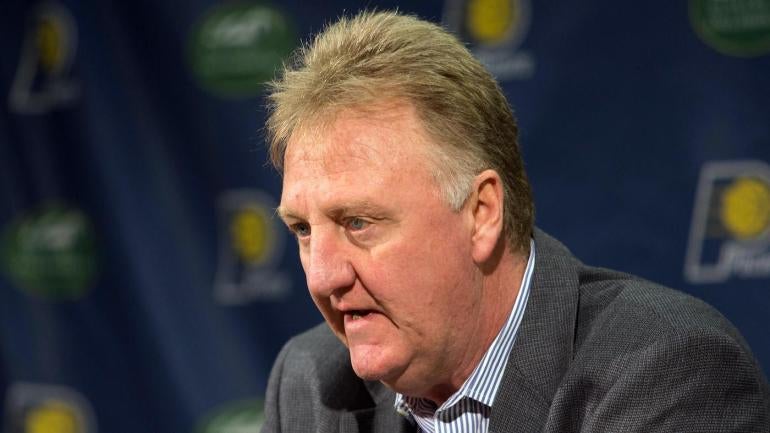 Larry Bird officially steps down as Pacers president of basketball operations