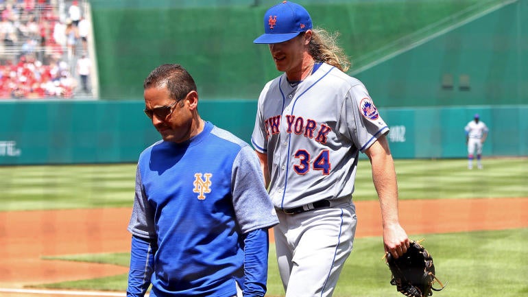Mets' Noah Syndergaard has no regrets about start but won't throw for six weeks