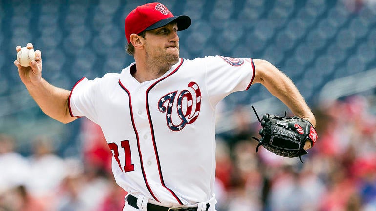 Nationals' Max Scherzer becomes third-fastest pitcher to 2,000 career strikeouts