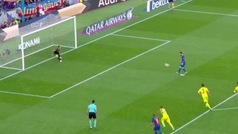 Barcelona goal highlights: Messi fools goalkeeper with panenka penalty kick