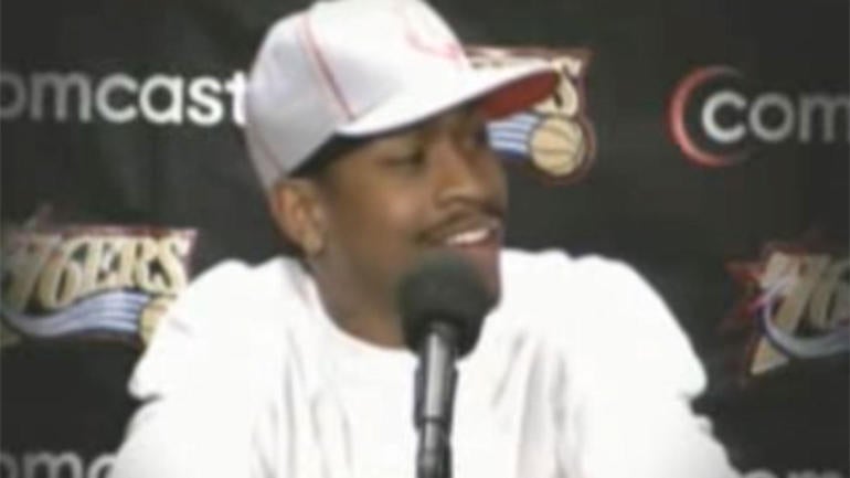 LOOK: Allen Iverson's 'practice' rant turns 15, and it's still just as incredible