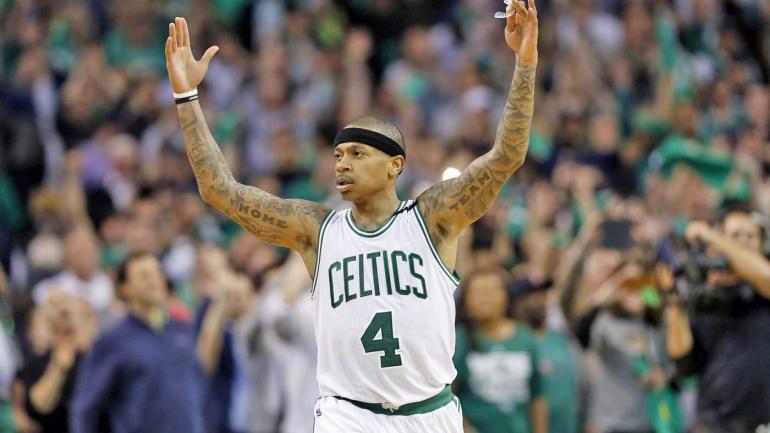 Isaiah Thomas celebrated with Celtics on FaceTime after their Game 3 win