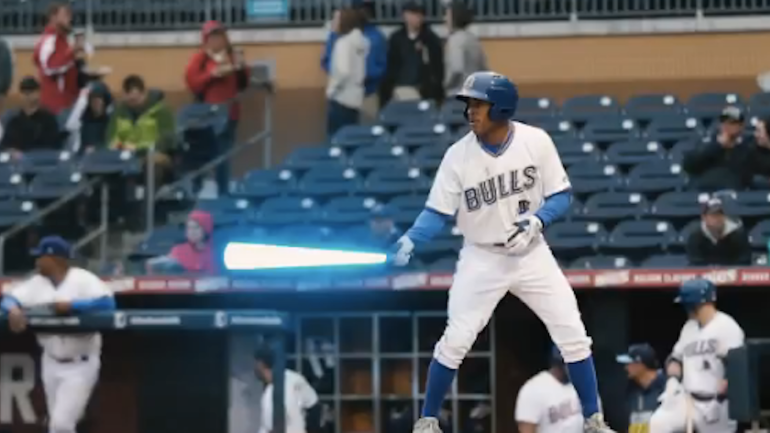 WATCH: Durham Bulls' insane Star Wars Night video features lightsaber bats, R2D2