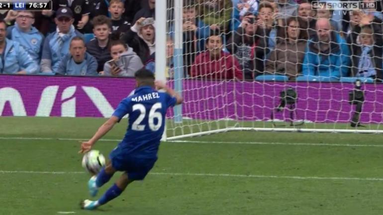 WATCH: Leicester City loses to Manchester City on illegal two-touch penalty kick