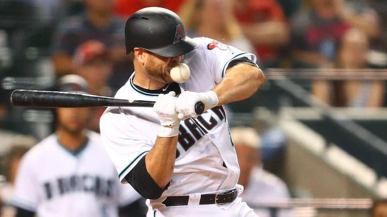 Diamondbacks' Chris Iannetta on pitch to the mouth: 'I don't remember a lot of it'