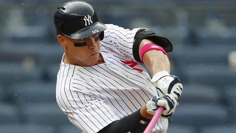 Man vs. Food: Let's watch Yankees' Aaron Judge crush one into the concession stand - CBSSports.com