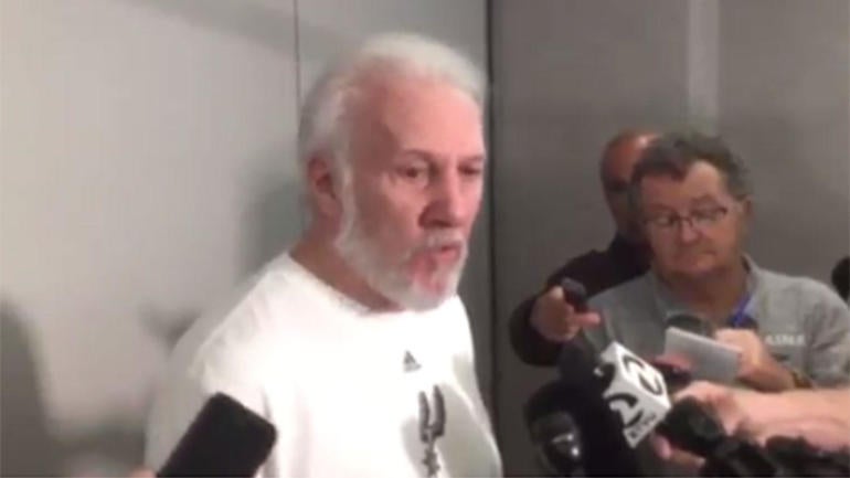 WATCH: Pop rips Warriors' Pachulia for 'unsportsmanlike' play that injured Kawhi