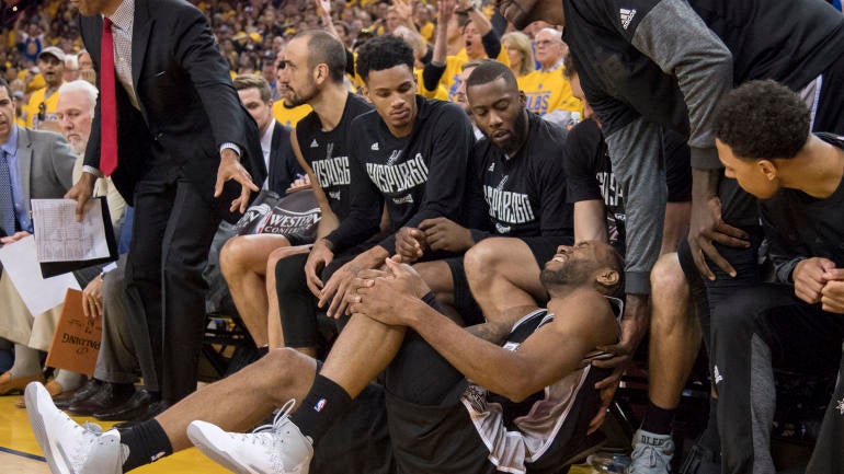 Kawhi Leonard ruled out for Warriors-Spurs Game 3 with ankle injury
