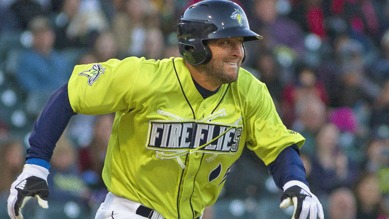 Behold, the tale of a fan who says an errant Tebow throw konked him in the biscuits