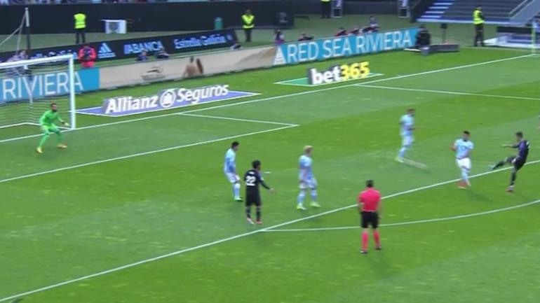 WATCH: Real Madrid star Ronaldo scores sick left-footed nutmeg goal vs. Celta