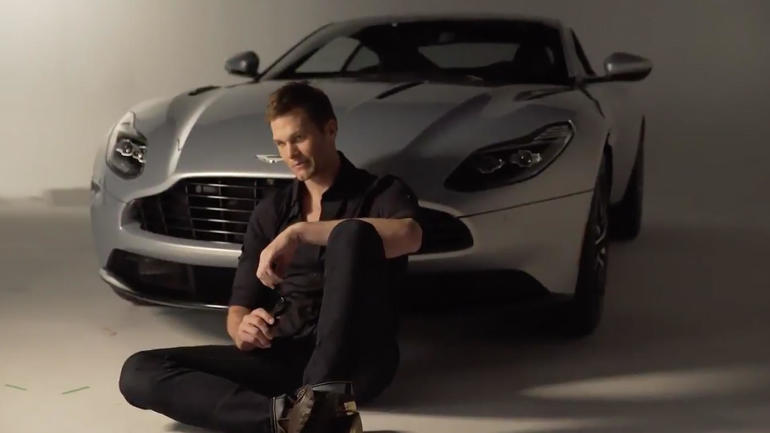 LOOK: Tom Brady quickly learns the downside of being a pitchman for Aston Martin