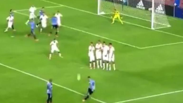 WATCH: Uruguay scores breathtaking free kick at U-20 World Cup to beat Italy