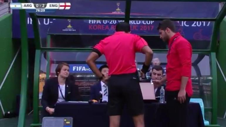 U-20 World Cup gives hint of how video assistant referees will look at Russia 2018
