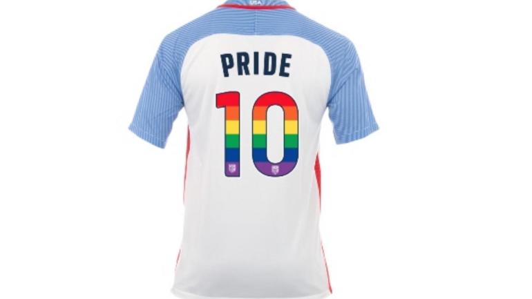 U.S. Soccer to celebrate LGBTQ Pride Month with awesome rainbow number jerseys