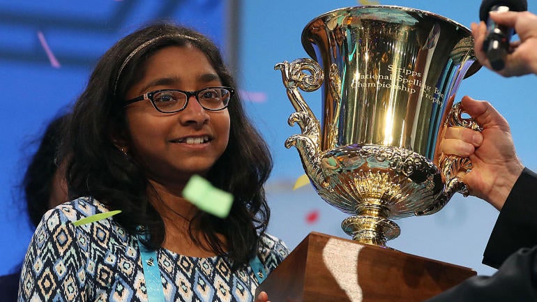 National Spelling Bee: Watch 12-year-old Ananya Vinya nail final word to win $40K