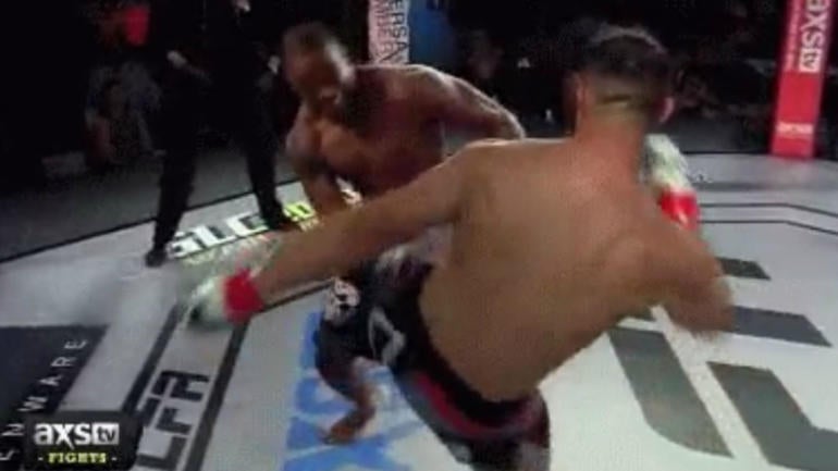 WATCH: MMA fighter gets knocked out with head kick after taunting opponent