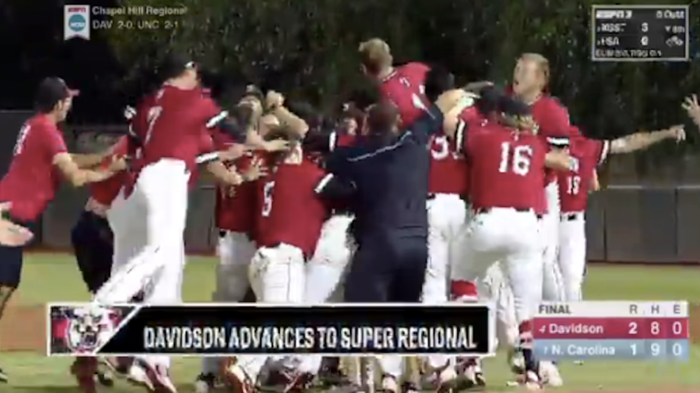 Davidson is the Cinderella of the NCAA Division I Baseball Tournament