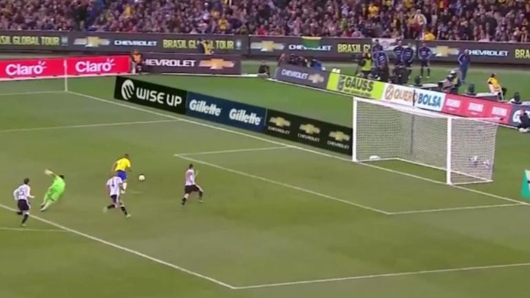 WATCH: Brazil's baffling misses vs. Argentina looked like a FIFA glitch