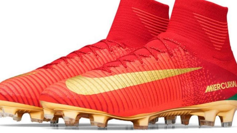 LOOK: Cristiano Ronaldo's sick new Nike cleats for Portugal national team