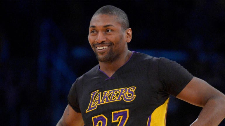 One of the tracks on Metta World Peace's new album is called 'Hennessy at halftime'