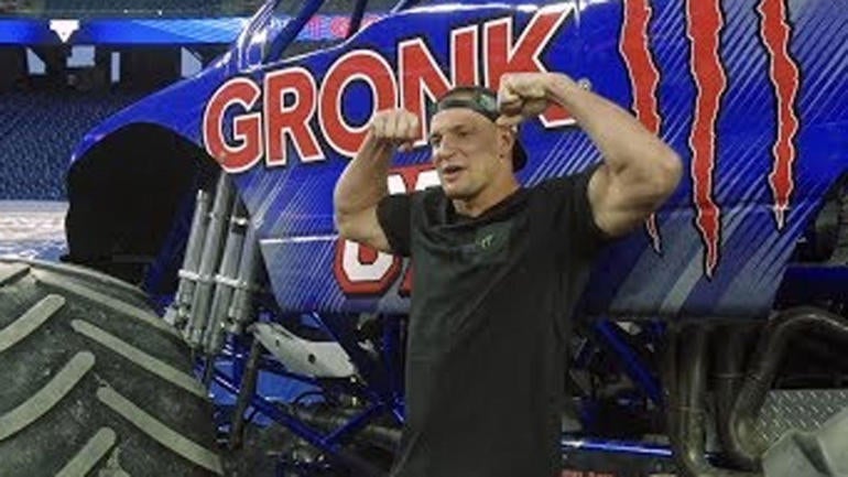 LOOK: You know you want to see Rob Gronkowski's custom-made monster truck