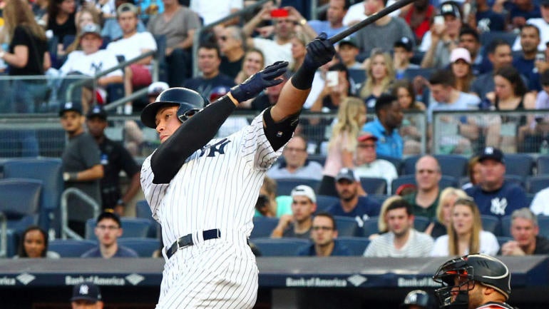 WATCH: Yankees' Aaron Judge breaks another Statcast record with rocket home run