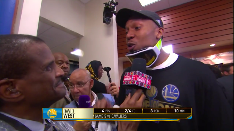 David West validates decision to take less money to join champion Warriors