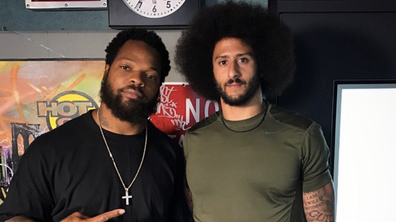 Michael Bennett says it's obvious that Colin Kaepernick is being blackballed by NFL