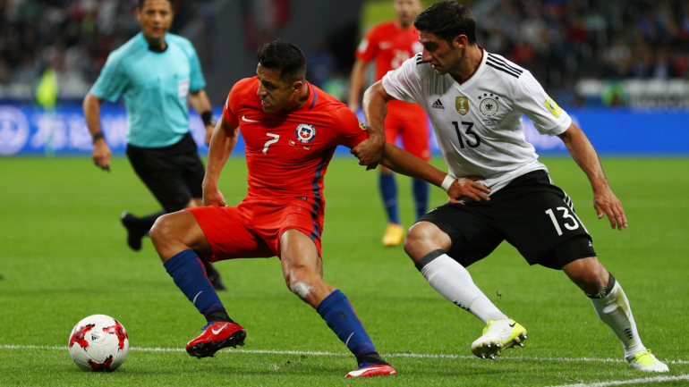 Germany 1-1 Chile: World champs, South American champs finish all square