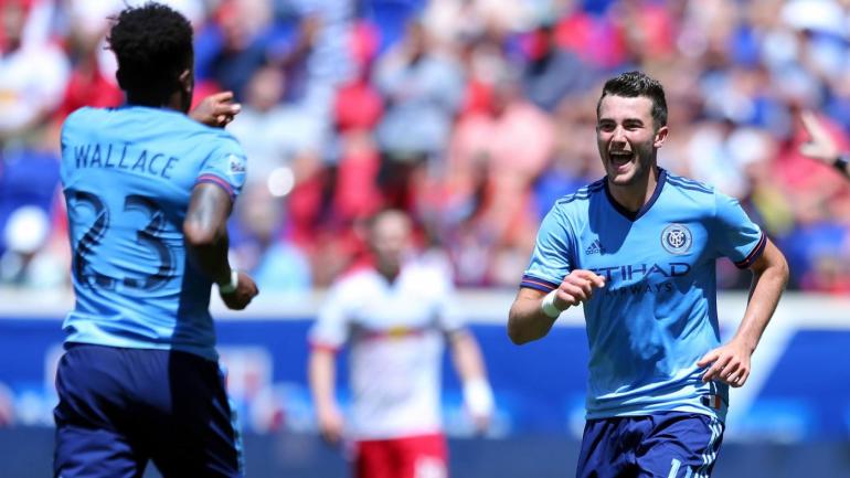 WATCH: Sick curling golazo gives NYCFC first ever win at New York Red Bulls