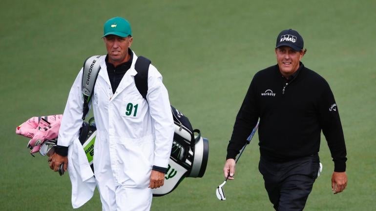 Phil Mickelson thinks his longtime former caddie will have a lot of big offers