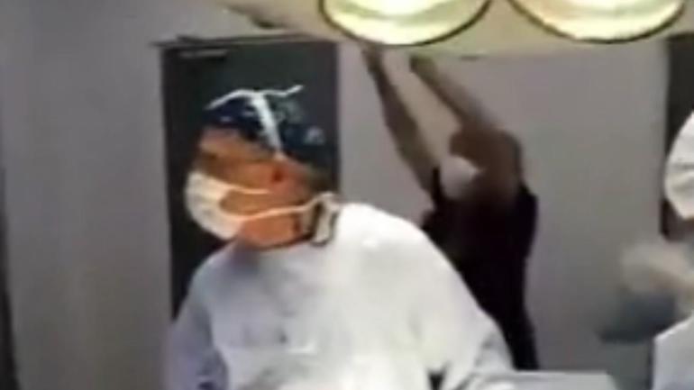 WATCH: Doctor watches, and celebrates, Chile's PK win over Portugal during surgery
