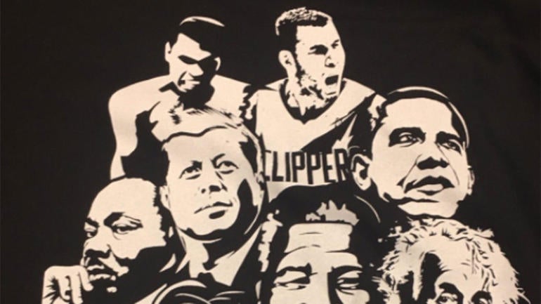 Clippers make shirt comparing Blake Griffin to MLK, Lincoln and then Twitter explodes