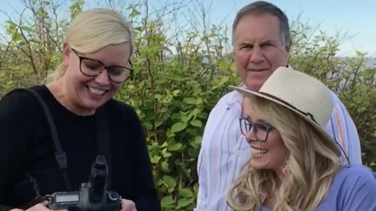 LOOK: You have to see the behind-the-scenes video of Bill Belichick's photoshoot