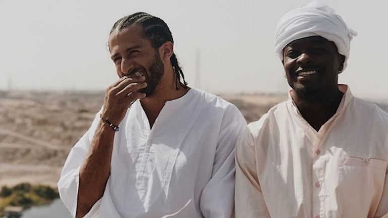 LOOK: Colin Kaepernick is hanging out in Egypt with a 49ers receiver