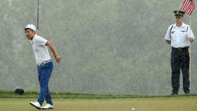 Sung Kang's bid for his first PGA Tour win undone by bad weather forecast