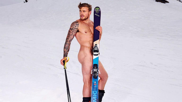 WATCH: Skier in ESPN's Body Issue gets super-awkward shrinkage question on tv