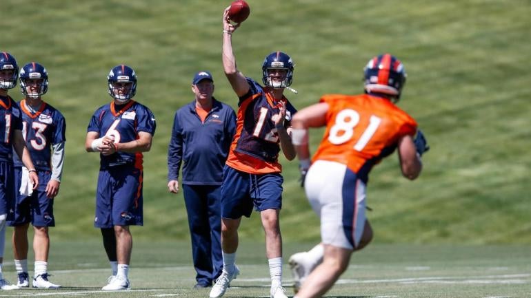 Demaryius Thomas on Broncos' QB competition: Paxton Lynch is 'lighting it up'