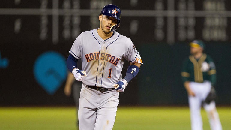 Astros' Carlos Correa out up to two months with torn thumb ligaments