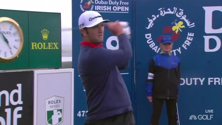 Jon Rahm sets tournament scoring record as he runs away with Irish Open