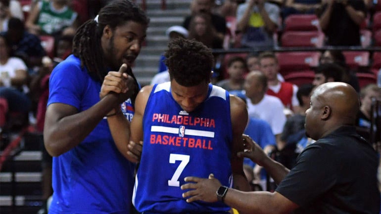 Sixers' Markelle Fultz to miss rest of NBA Summer League, tweets that he's 'OK'