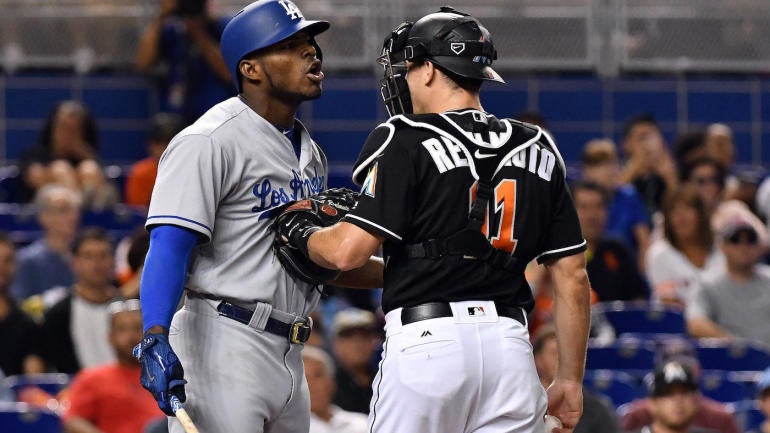 Marlins pitcher calls Yasiel Puig 'a little baby' after benches-clearing incident