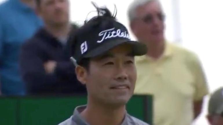 WATCH: Kevin Na makes ace in 2017 British Open practice round
