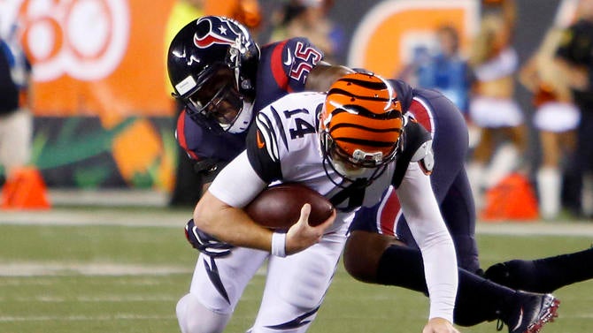 NFL: Houston Texans at Cincinnati Bengals